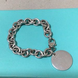 Tiffany & Co sterling silver chain bracelet